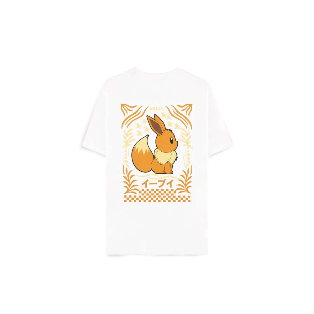 Pokémon - Eevee Herren TShirt - Weiß